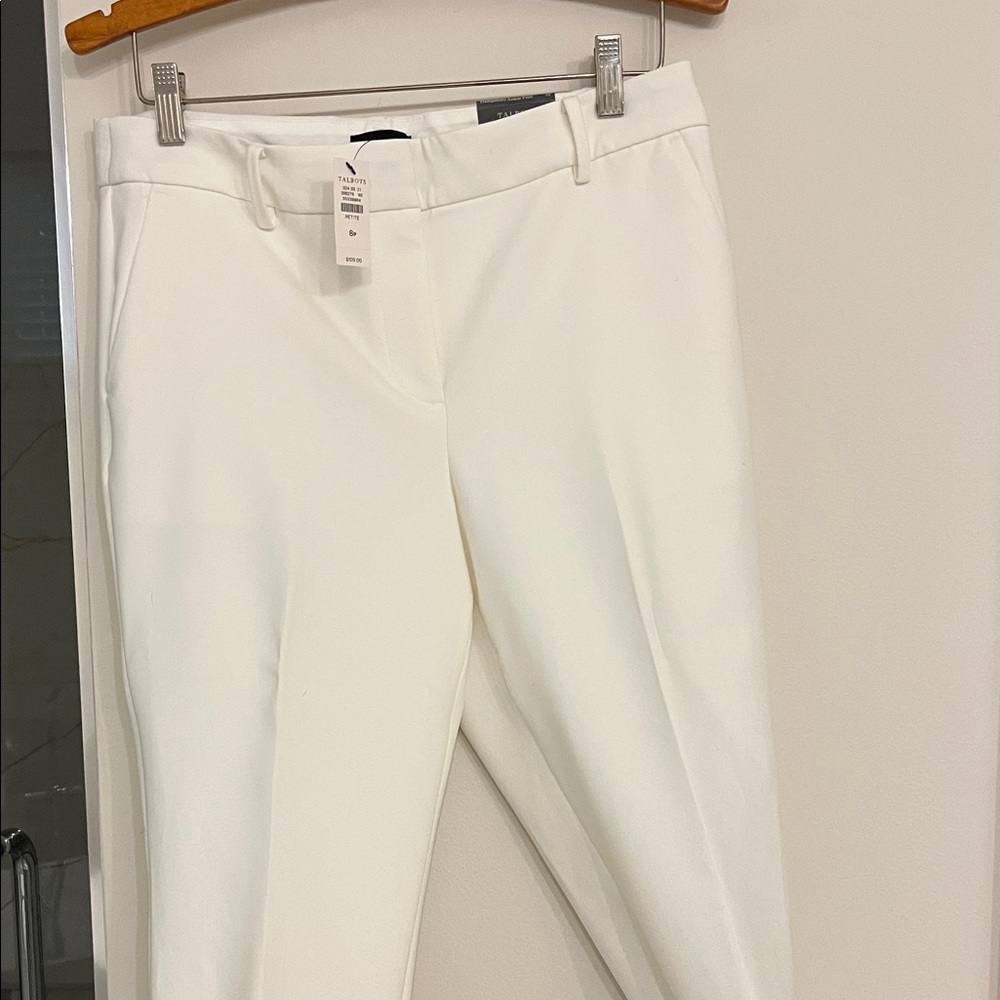 Talbots Elegant White Women's Trousers